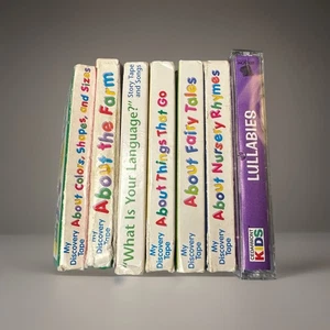 Cedarmont Kids Lullabies + (6) 1997 Brighter Vision My Discovery Cassettes Rare - Picture 1 of 22