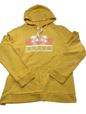 Hurley 套头连帽衫 Y2K 长袖复古中号 — 第 1/4 张图片