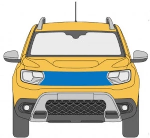 Kühlergrill für Dacia Duster 2017- - Bild 1 von 2