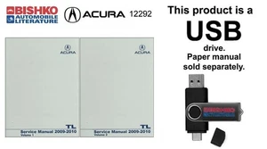 2009 2010 Acura TL Shop Service Repair Manual USB - Picture 1 of 3