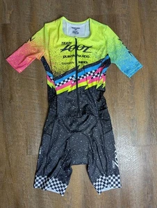 Team Zoot Herren Tri Full Zip Rennanzug Gr. "M" Radsport Triathlon Einteiler Anzug - Bild 1 von 9