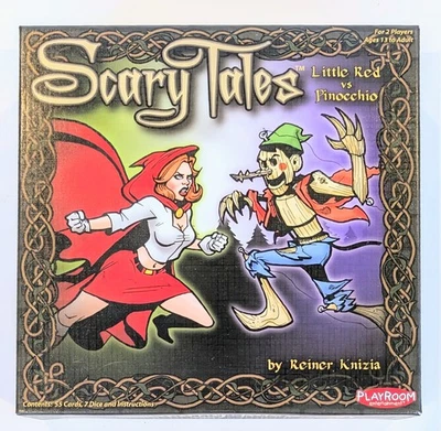 NEW 2009 Scary Tales LITTLE RED Vs PINOCCHIO Card Game Reiner Knizia - Image 1 of 4