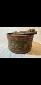 Metal Drum Patriotic Toy Vintage Old - Picture 1 of 6