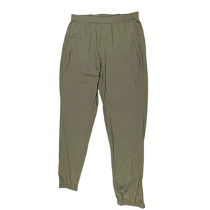 Pantalón Jogger LULULEMON Surge Para Hombre TALLA MEDIANA Verde Tobillo Cremallera Reflectante Cónico - Imagen 1 de 5