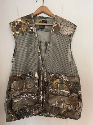 Browning Upland Dove Hunting Vest Realtree Edge Camo L - Image 1 of 4