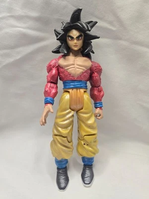 Figura SS4 Goku DBZ Dragon Ball Z GT Super Saiyan 2004 Jakks 6,5" - Sin cola Foto 1 de 4