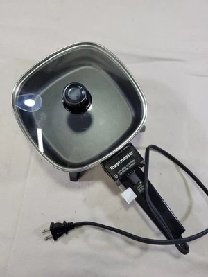 Sartén eléctrica compacta Toastmaster de 6 pulgadas TM-602SKKL pequeña antiadherente NUEVA Foto 1 de 4