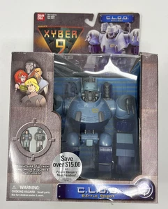 SEALED 1999 Xyber 9 New Dawn MOC CLOD C.L.O.D Battle Robot w/ Jack & Mick Bandai - Picture 1 of 6