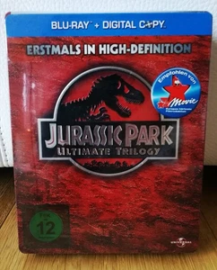Jurassic Park - Ultimate Trilogy (Lim. Steelbook Edition) / Blu-ray NEW in OVP! - Bild 1 von 2