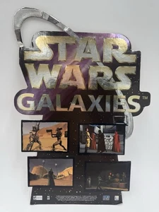 DISPLAY DA BANCO PC STAR WARS Galaxies 2003 mai usato - RARO! - Foto 1 di 8