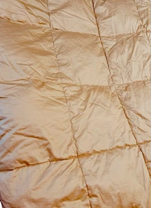 Kuscheldecke Satin King Steppdecke Bettdecke Gold - Bild 1 von 6