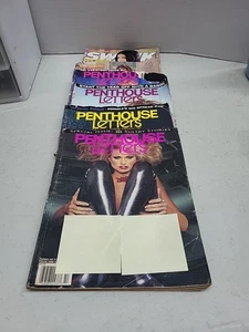 Vintage PENTHOUSE LETTERS MAGAZINE Plus 2 More 2001, 6 Count - Picture 1 of 3