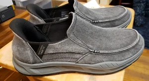 Skechers SWIFT FIT HANDS FREE Memory Foam MENS 13 SHOES Slip On BLACK 255099 - Picture 1 of 6