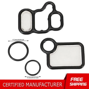 Solenoid Spool Valve Gasket Kit for VTEC K-series Honda Civic CRV Accord 2002-UP - Foto 1 di 8