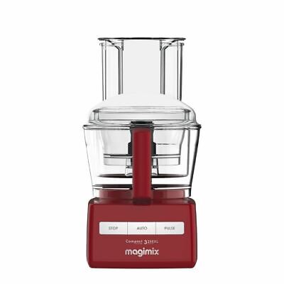 Magimix Compact System Food Processor 3200XL In Red - Single Speed - 650W • 269.99£