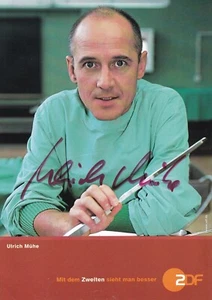 Ulrich Mühe - ZDF-Karte - original signiert - Bild 1 von 2