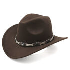 Children Cowboy Hat Western Cowgirl Cap Costume Leather Belt for Kids Girls Boys