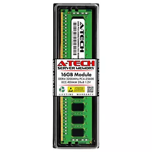 16GB 2Rx8 PC4-3200 RDIMM Supermicro H12SSG-AN6 H12DSG-O-CPU H11DSi-NT Memory RAM - Picture 1 of 2