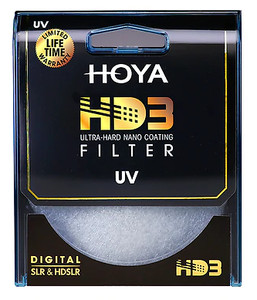 Hoya HD3 52mm UV - 32-Layer Ultra-Hard Nano-Coated Stain-Resistant Optical Glass