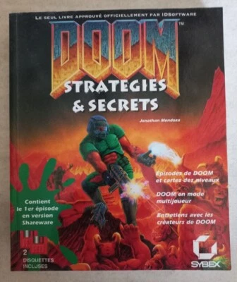 Livre DOOM Stratégies & Secrets PC 1994 + Disquettes DOOM 1er épisode - Photo 1/4