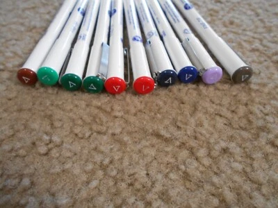 Lote de 10 marcadores de álbumes de recortes Creative Memories PLUMA PUNTA FINA Foto 1 de 3