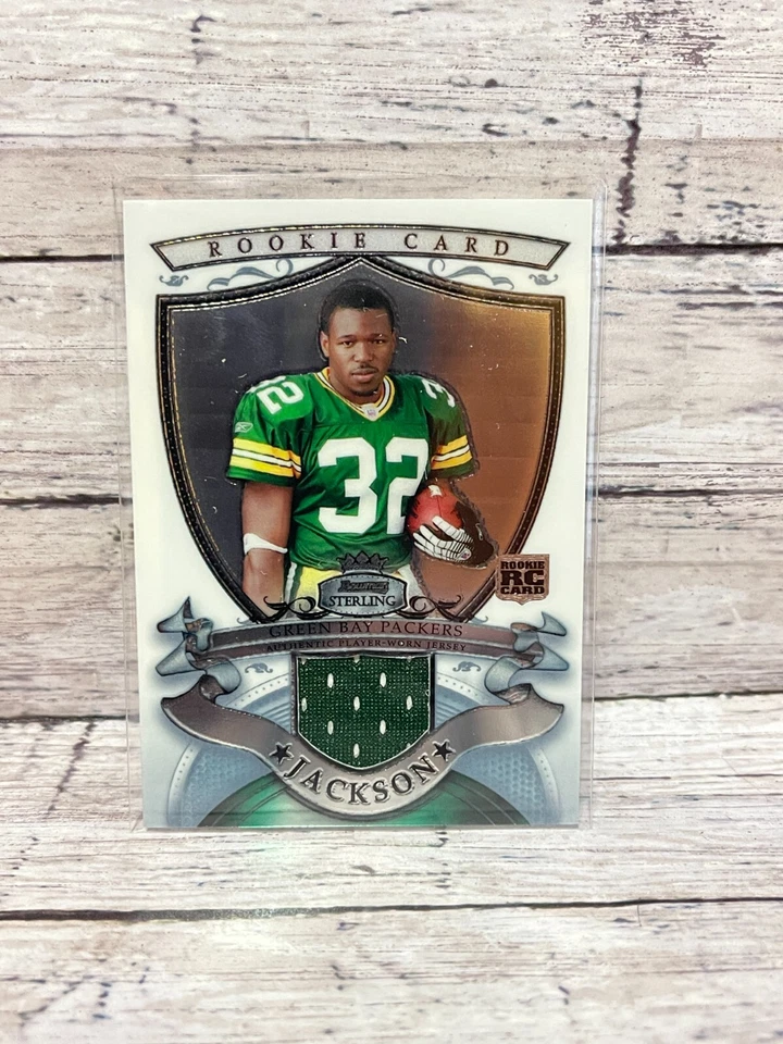 2007 Bowman Sterling Jersey #BSRRBJ Brandon Jackson - Image 1 of 1