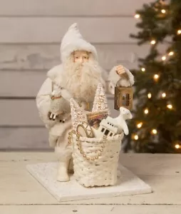 Bethany Lowe - Christmas - Winter Wishes Santa with Basket of Toys - TD2148 - Picture 1 of 3