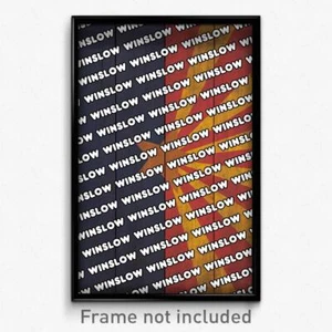 Winslow Arizona Poster (AZ City Souvenir 11x17 Town Print) - Picture 1 of 1