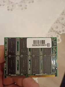 RAM MICRON SO-DIMM 128MB, 144 Pin, PC-100, 100 MHz, 3.3V - Zdjęcie 1 z 3