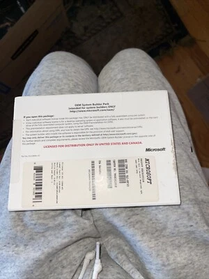 Microsoft OEM System Builder Pack Windows Vista Business SP1 32 BIT X13-04441 - Image 1 of 2