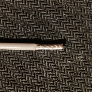 Bobina 14 Awg 19 fili MIL-W-16878/4-14 isolata in teflon placcato argento 100 piedi - Foto 1 di 2