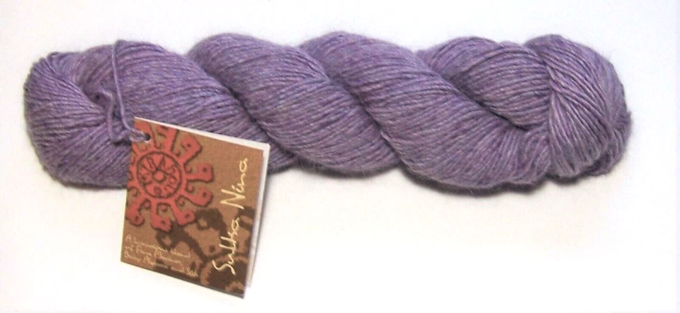 Lot of 10 Mirasol SULKA NINA Alpaca Wool & Silk Sport Weight Yarn #7109 THISTLE - Image 1 of 1