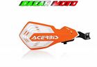 Paire Déflecteurs Orange / Blanc KTM Xc-w 300 Tpi 2019 2020 ACERBIS