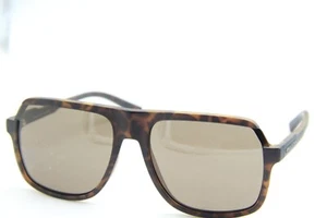 ARMANI EXCHANGE AX 4066S 802973 MATTE HAVANA AUTHENTIC SUNGLASSES 58-17 - Picture 1 of 5
