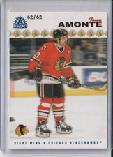 Tony Amonte 2001-02 Pacific Adrenaline Premiere Date Blue #62/62 Blackhawks