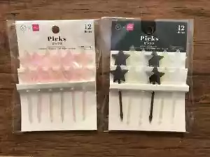 Star Clear Food Pick 12 Stck. Plektren BENTO Brotdose Zubehör Küche - Bild 1 von 7