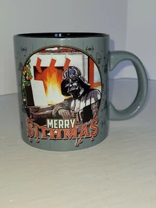 STAR WARS DARTH VADER MERRY SITHMAS DISNEY 20oz COFFEE MUG NEW MERRY CHRISTMAS - Picture 1 of 8