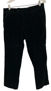 POLO Ralph Lauren Stretch Slim Fit Corduroy Pants Mens Size 33 x 26.5 Black READ - Picture 1 of 4