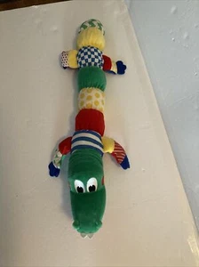 Kids II My Pal Al Alligator Plush Rattle Crinkle Sensory 21" Baby Toy VTG 1996 - Picture 1 of 6