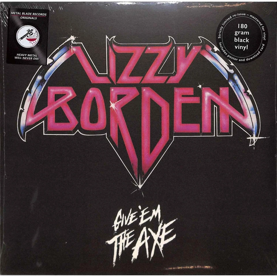 Lizzy Borden Give 'em the Axe 12 Inch Vinyl 251861