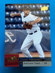 2009 Upper Deck USA National Team Tommy Mendonca #USAB-TM