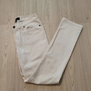 Ralph Lauren US 4 UK 8 W30 L31 White Jeans Low Rise Straight - Picture 1 of 12