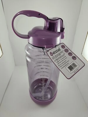 Botella de agua deportiva Vessel Motivational Jumbo NUEVA Foto 1 de 4