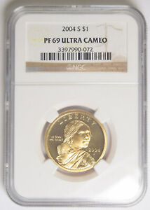 2004-S Sacagawea Dollar NGC PF 69 Ultra Cameo