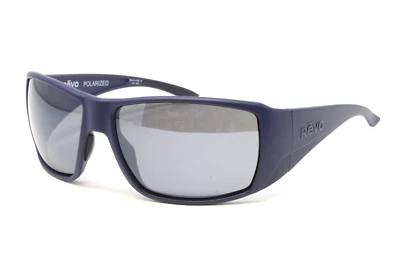 Gafas de sol para hombre Revo Dune mate azul marino 62 mm grafito lentes polarizadas RE1202-05GY Foto 1 de 4
