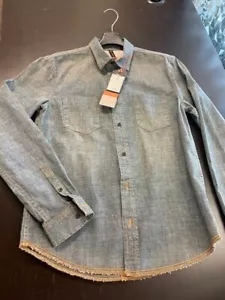 NUDIE JEANS & CO. Men's SMALL ACE DUSTY DENIM BRAND NEW FREE SHIPPING - Picture 1 of 6