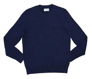 Calvin Klein Crew Neck Solid Color Lightweight Pullover Men's Sweater S NWT Blue - Picture 1 of 1