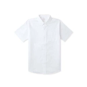 Wonder Nation Boys Size XXL White School Uniform Button-Up Oxford Shirt --W7-- - Picture 1 of 3