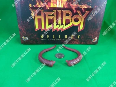 Hot Toys MMS527 Hellboy 2019 película escala 1/6 figura de acción solo cuernos  Foto 1 de 4