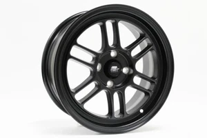 15x7 +33 MST Suzuka 4x100 Matte Black Wheels (Set of 4) - Picture 1 of 3